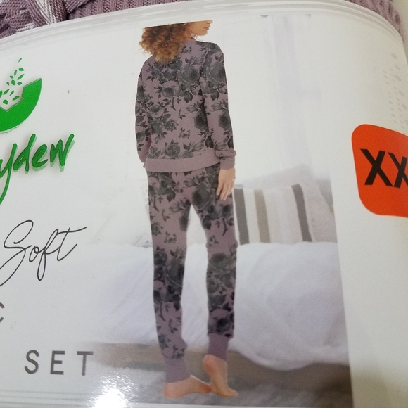 Honeydew Pajama Set XXL Amethyst Floral New - Picture 6 of 6